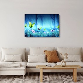 Obraz - Mystická lesná čistina (90x60 cm)