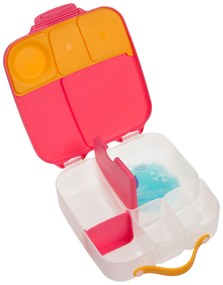 Desiatový box veľký - ružový/oranžový