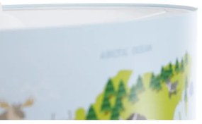 Detský luster na lanku SWEET DREAMS 1xE27/60W/230V pr. 30 cm