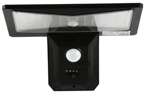 Immax 08482L-LED Solárne nástenné svietidlo so senzorom LED/2,6W/5,5V IP65 čierna