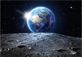 Fototapeta - Pohľad na modrú planétu 250x175 + zadarmo lepidlo