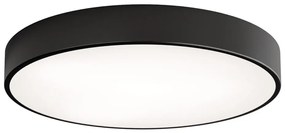 Stropné svietidlo CLEO 5xE27/24W/230V pr. 60 cm čierna