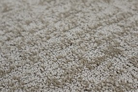 Associated Weavers koberce Metrážny koberec Miriade 33 béžový - Kruh s obšitím cm