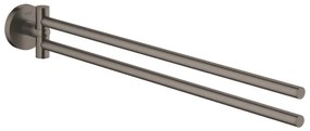 GROHE 40371AL1 - Držiak na uteráky ESSENTIALS 439 mm grafit