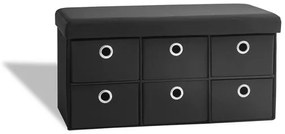 Livarno home Lavica s úložným priestorom (čierna)  (100370809)