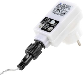 Hawaj Dekoratívne LED osvetlenie 20 m 200 diód + ovládač teplá biela