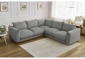 Sivá rohová pohovka Ernest – Bobochic Paris