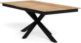 Jedálenský rozkladací stôl Heaven 200/240 cm I dub divoký/čierny