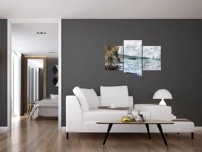 Obraz - Útes, akvarel (90x60 cm)