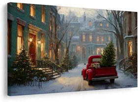 Vianočný obraz auto splnených prianí