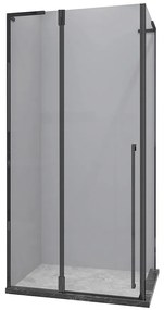 Sprchový kút štvorcový Bravo 90x90x195 black