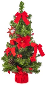 Foxigy Vianočný stromček Jedľa na stôl 60cm Red