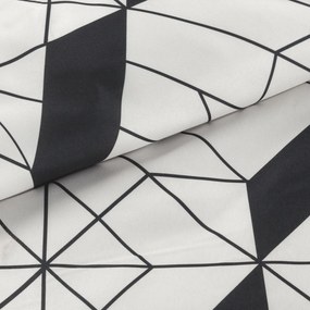 OBLIEČKY Z MIKROVLÁKNA GEO01 160X200 CM, 2 KS 70X80 CM VZOROVANÉ