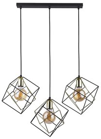 Luster na lanku ALAMBRE 3xE27/60W/230V