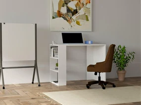 PC stolík Clement (biela). Vlastná spoľahlivá doprava až k Vám domov. 1088635
