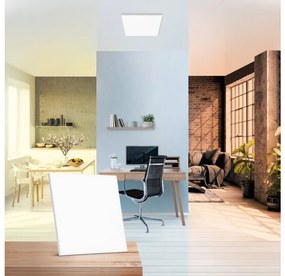 LEDVANCE Stropný smart LED panel SUN@HOME, 35W, 3250lm, 600x600mm, hranaté, biela