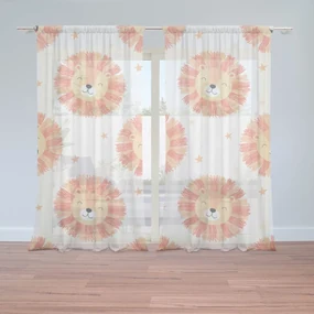 Sablio Záclony Levíčatá: 2ks 150x250cm