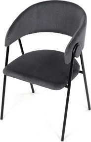 Jedálenská stolička DCL-X7130 GREY2 Farba: Sivá