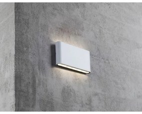 Nordlux - LED Vonkajšie nástenné svietidlo KINVER LED/8,5W/230V IP54 biela