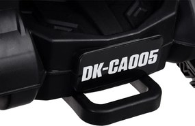 JOKOMISIADA Detská štvorkolka na akumulátor pre 2 osoby CAN-AM OUTLANDER 4x4 s LED panelom PA0326 čierna