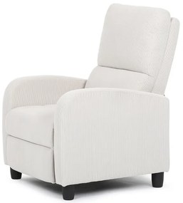 Autronic BONTEC Relaxačné kreslo, béžová, menčestrová látka, TV-4011 BGE2 Farba: Šedá