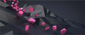 Obraz 3D abstrakcie (120x50 cm)