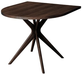 Jedálenský stôl v dekore orecha 90x90 cm Jubi – Ragaba