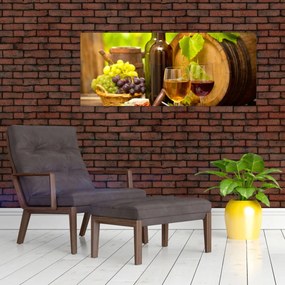 Obraz - Vína (120x50 cm)