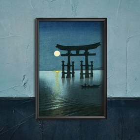 Poster na stenu Pláž Soshu od Kawase Hasui