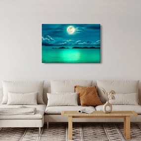 Obraz - Spln nad hladinou (90x60 cm)
