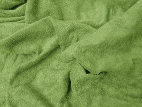 Froté plachta EXCLUSIVE zelená 160x200 cm