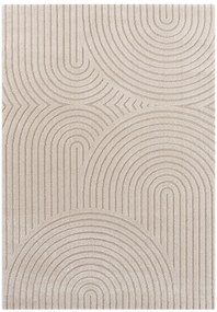 Kusový koberec New York 105084 Cream, beige, 160x230, béžová, obývacia izba, ELLE Decoration