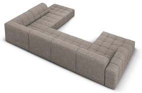 Tmavosivá rohová pohovka (pravý roh/do tvaru "U") Chicago – Cosmopolitan Design