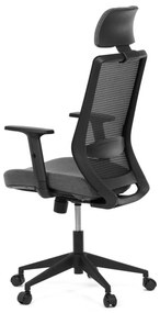 Kancelárska ergonomická stolička SENA — látka, čierna