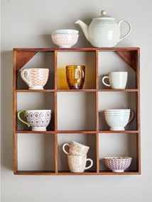 Poschodová polica z recyklovaného dreva v prírodnej farbe 53 cm Tilo – Bloomingville