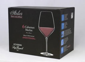 Luigi Bormioli Poháre na víno ATELIER Merlot-Cabernet 700 ml, 6 ks
