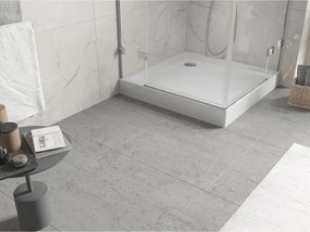 Mexen Flow+ sprchová vanička štvorcová 80 x 80 cm, biela lesklá, 46S108080H