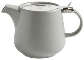 Svetlosivá porcelánová čajová kanvica so sitkom Maxwell &amp; Williams Tint, 600 ml