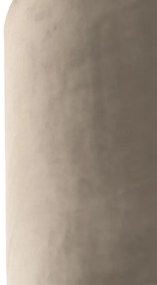 Zamatový tienidlo taupe 50/50/25 so zlatým vnútrom