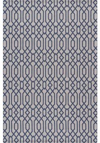 Koberec Casa Cotton 21421 sivý / granátový
