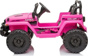 LEAN CARS Batériové auto CH9956 Ružová