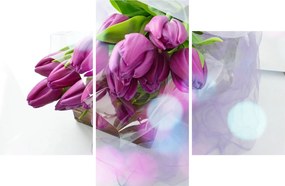 Obraz - kytice tulipánov (90x60 cm)