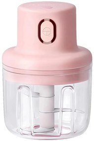Akumulátorový elektrický sekáčik KB010 250 ml - ružový