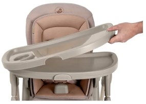 Maxi-Cosi - Detská jedálenská stolička MINLA PLUS béžová/ružová