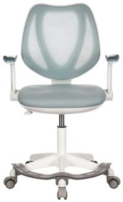 BONTEC Detská stolička, výškovo nastaviteľná, modrá sieťovina, KA-C806 BLUE Farba: Šedá