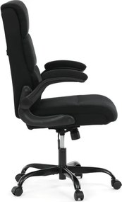 Kancelárska stolička čierna KA-K3104 BK
