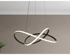 LED Stmievateľný luster na lanku LED/85W/230V 3000-6500K + diaľkové ovládanie