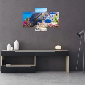Obraz - Santorini, Grécko (90x60 cm)
