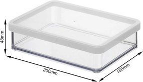 Dóza na potraviny Rotho Loft - LASAGNE, biela