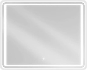 Mexen Zusa zrkadlo do kúpeľne s podsvietením 100 x 80 cm, LED 6000K, proti zahmlievaniu - 9808-100-080-611-00